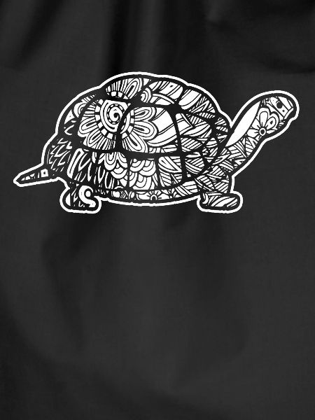 Schildkröte Blumenmuster
