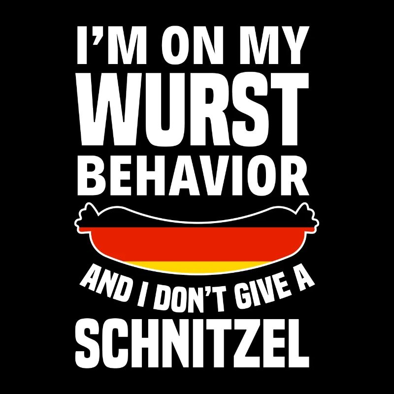 I Don't Give A Schnitzel Lustiges