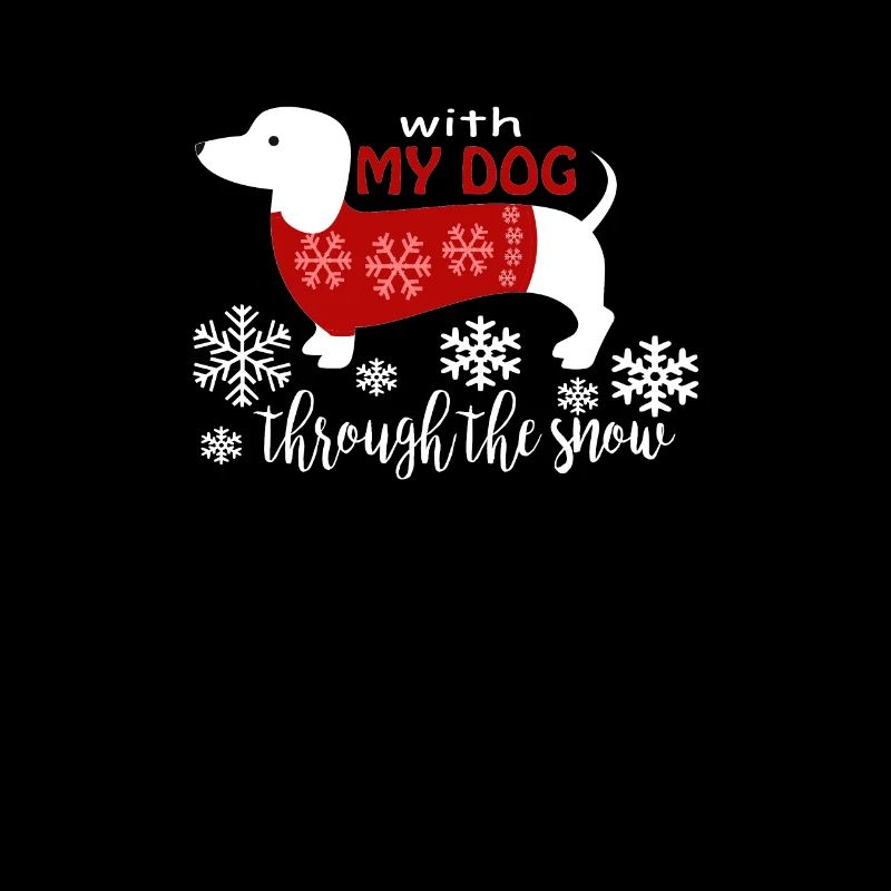 Amant de chien cadeau teckel