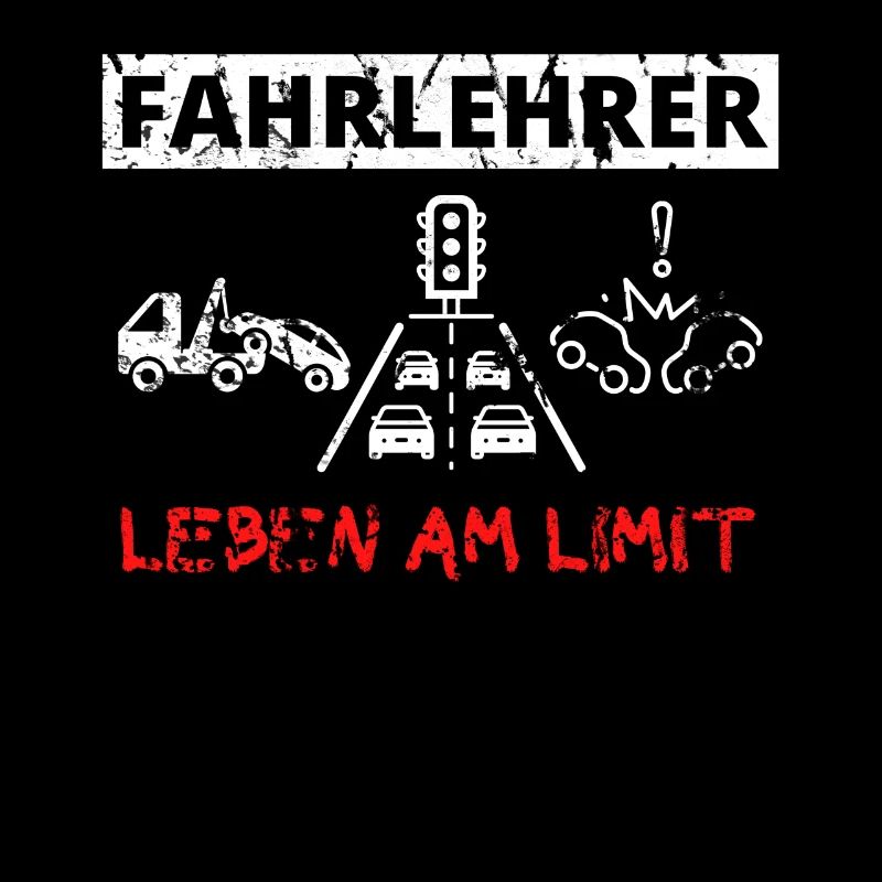 Fahrschule Fahrlehrer Spruch
