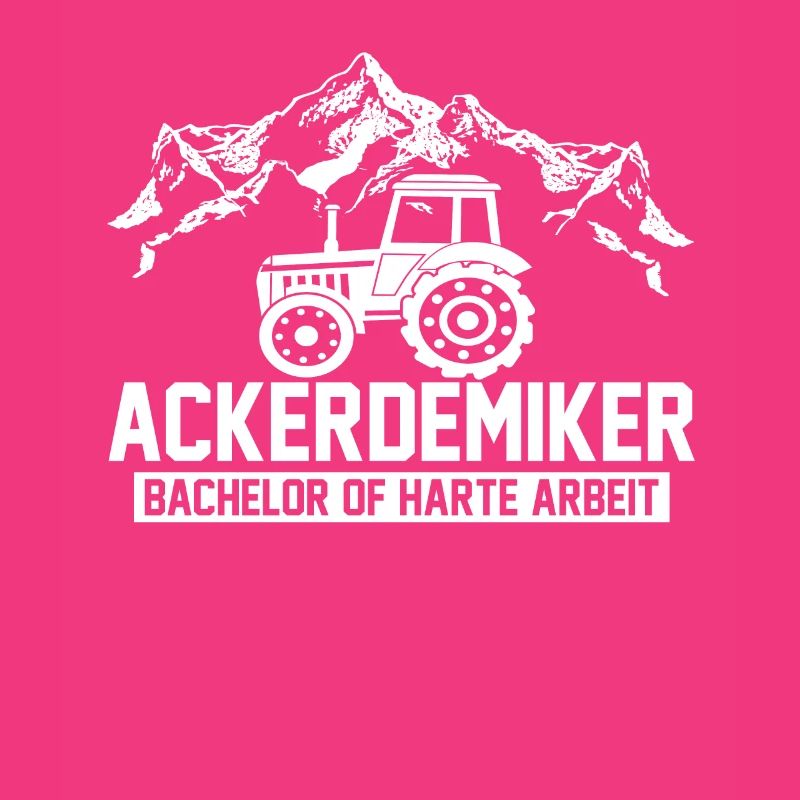 Ackerdemiker Traktor Mann Bauer Jungs Trecker