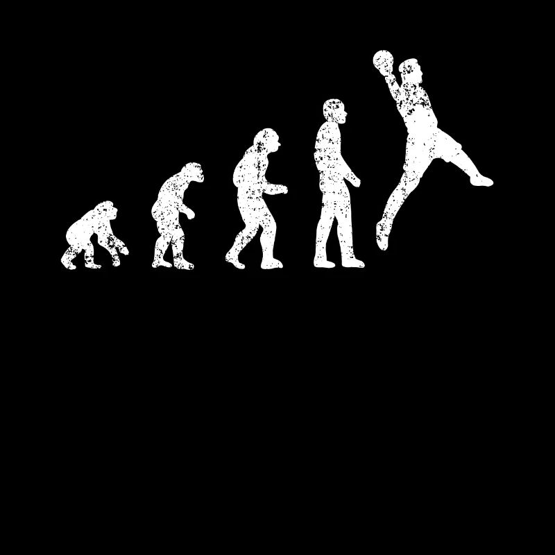 Handball evolution handball players