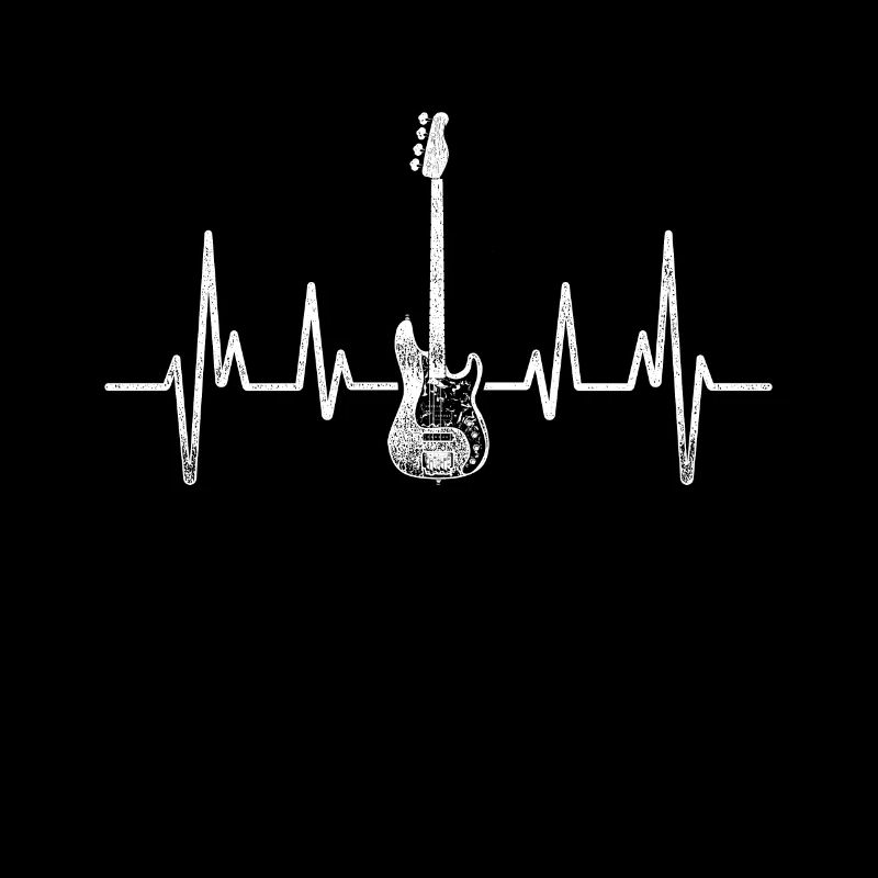 Coeur de guitare basse