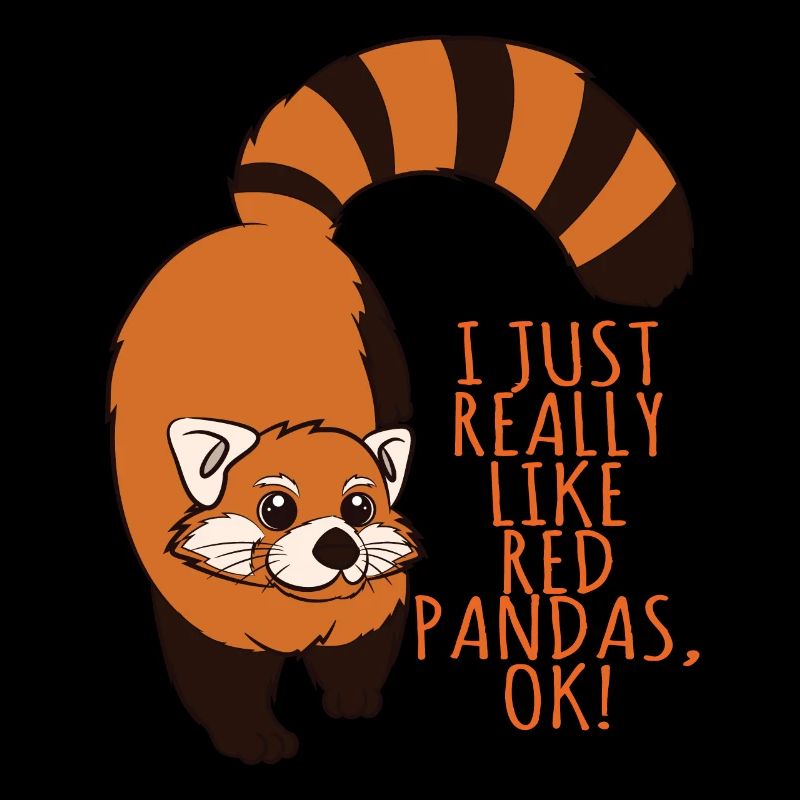 J'aime vraiment les pandas rouges, ok!