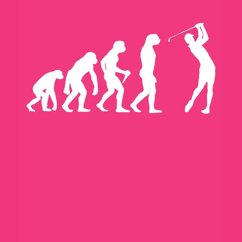 Golf Golfer Golfer Evolution Playing Golf