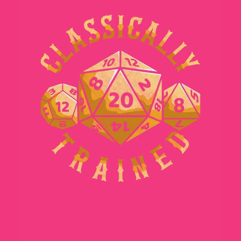 Dessus de table cadeau D20 Dice RPG de formation classique