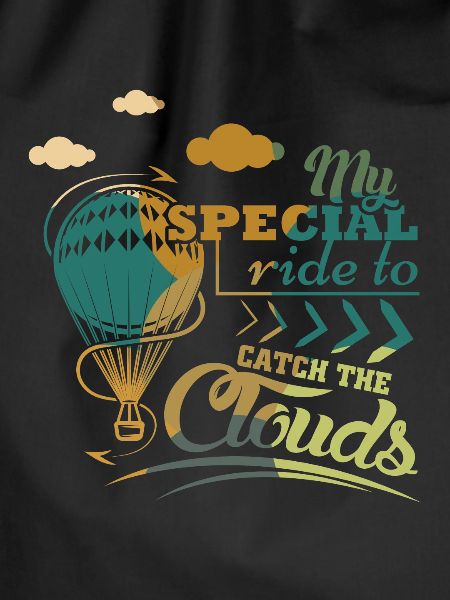 Hot air balloon saying