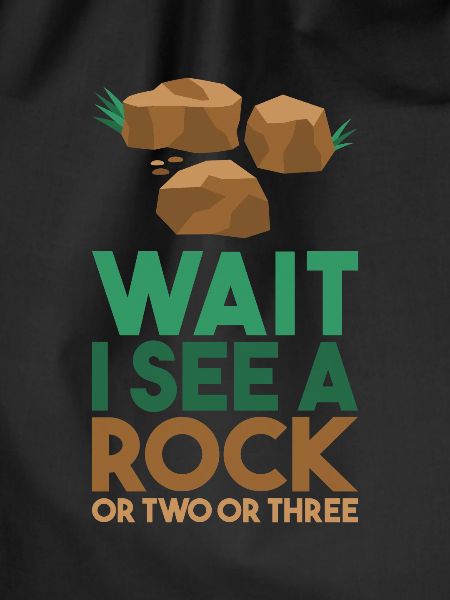 Wait I See A Rock