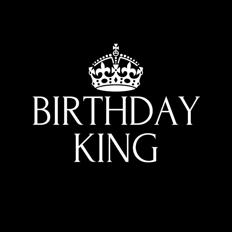 Roi d'anniversaire - joyeux anniversaire