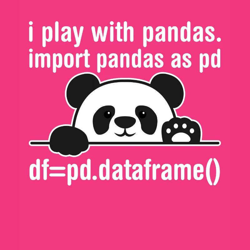 Python Programmierer IT Nerd Panda Programmierung