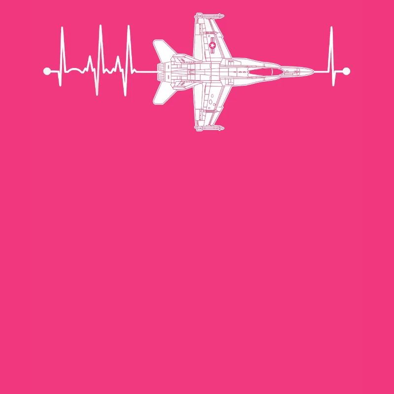 F18 Hornet Schematic Airplane Pulse Ecg Pilot