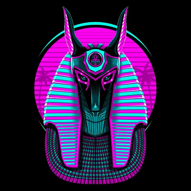 Retro Egyptian Pharaoh