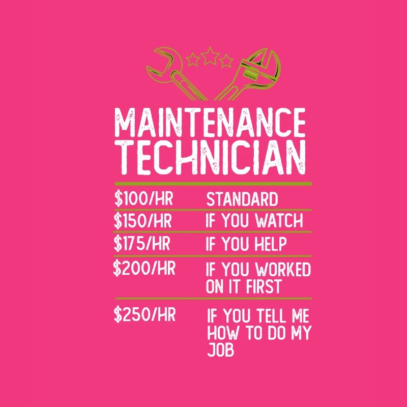 Maintenance Technician Technician Gift Gift Idea