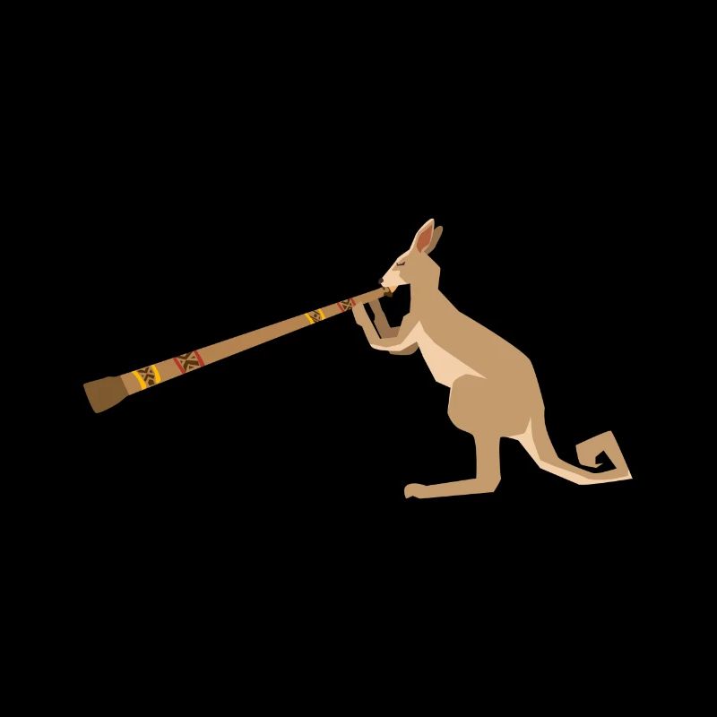 Didgeridoo kangaroo
