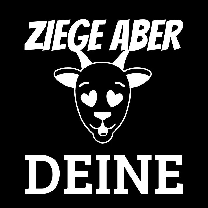 Ziege Paar Valentinstag