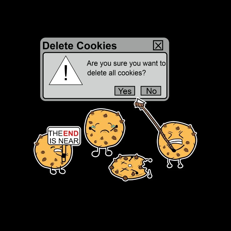 Delete Cookies Funny Internet Meme Browser