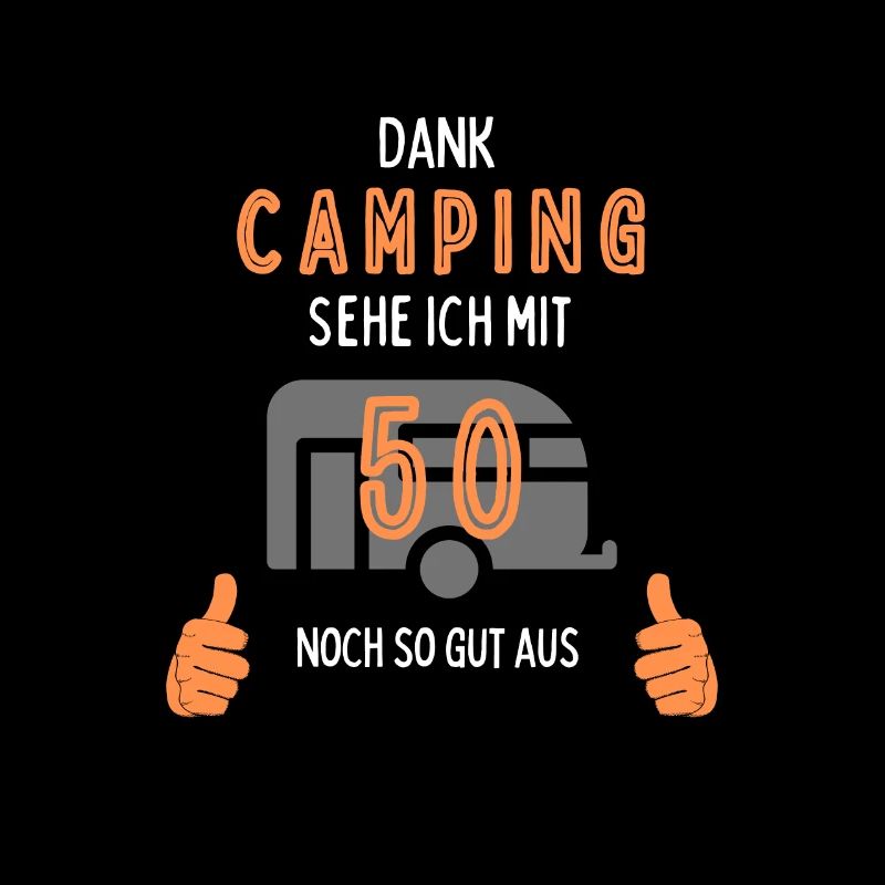 Camping, 50. Geburtstag, Geschenk, Geschenkidee,