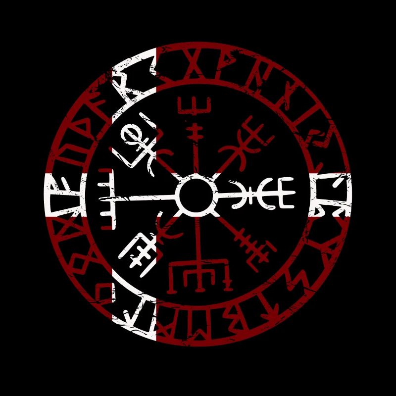 VEGVVISIR DENMARK - Viking Compass
