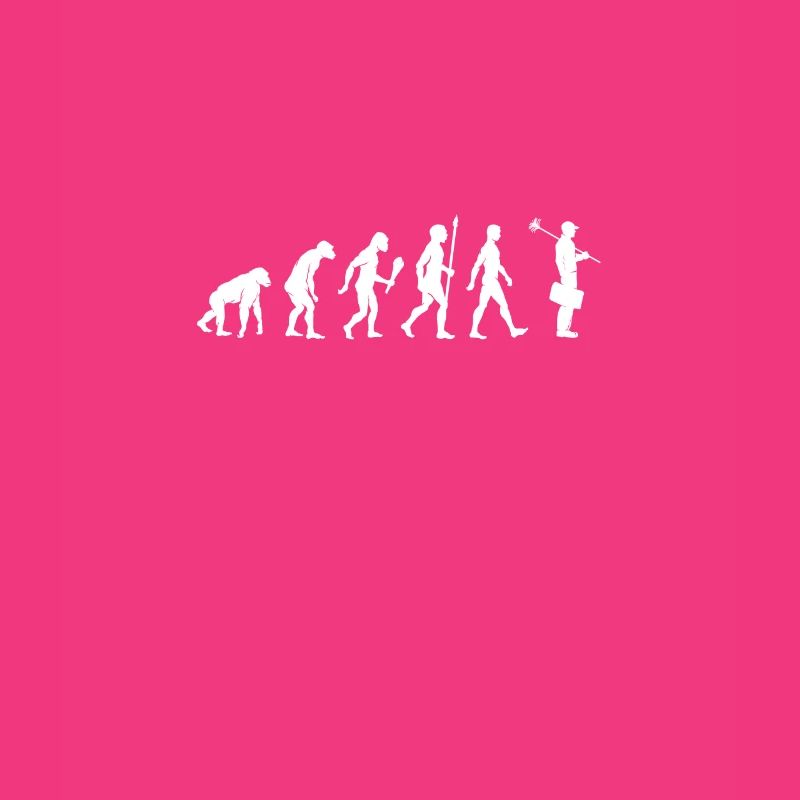 Lustige Schornsteinfeger Evolution Geschenkidee