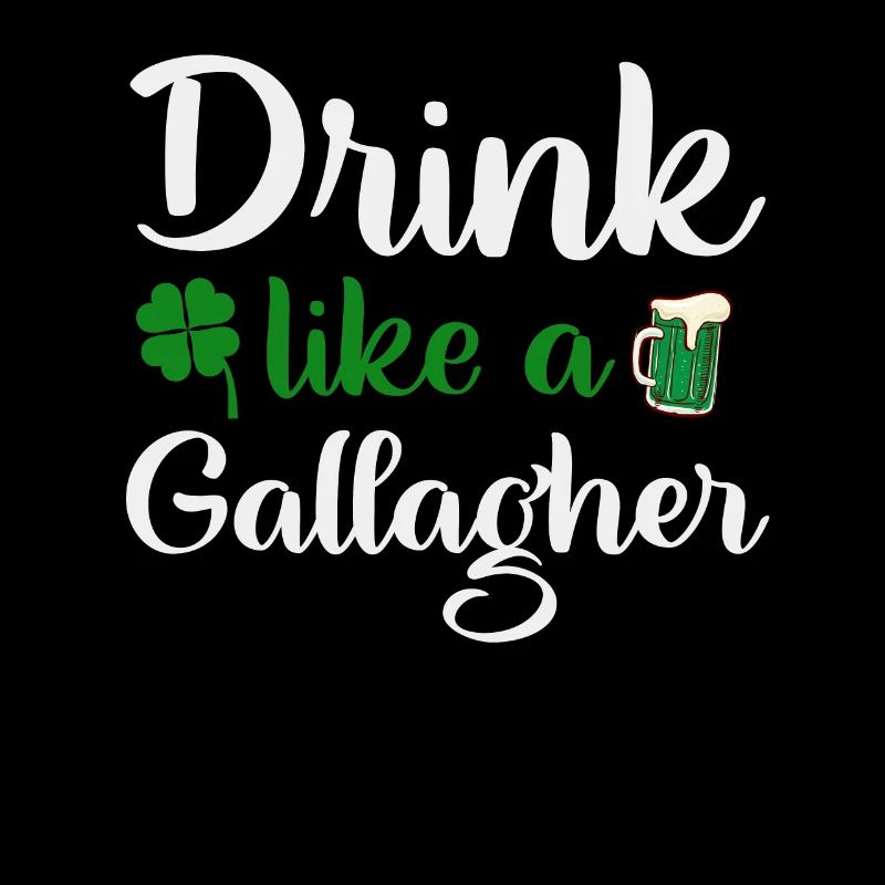 St Patricks’s Day drink like a Gallagher