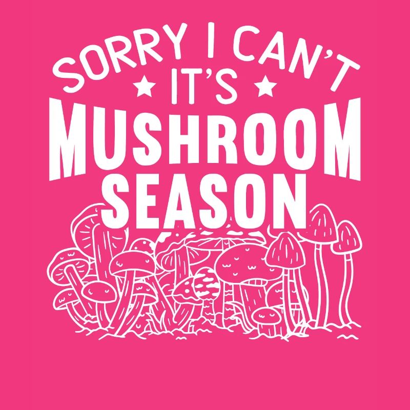 Je Ne peux Pas C’est la saison des champignons Cueeil de champignons