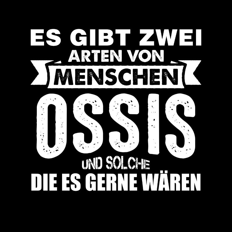 DDR Ostdeutschland Ossi Spruch Geschenk