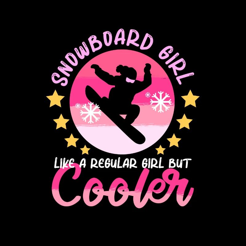 Snowboard Girl Instructor Snowboarder Boarder Gift