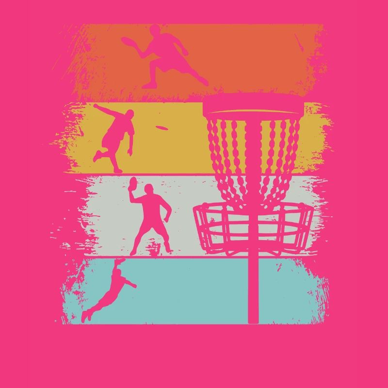 Vintage Retro Discgolf Team Outfit