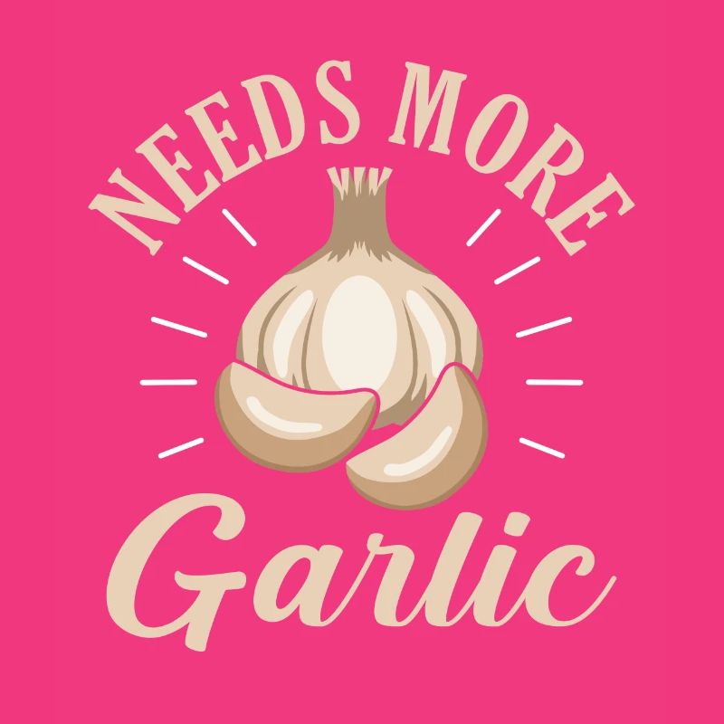 Garlic Vampire Fun Pun Needs More
