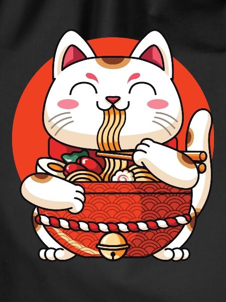 Ramen Maneki Neko Cat