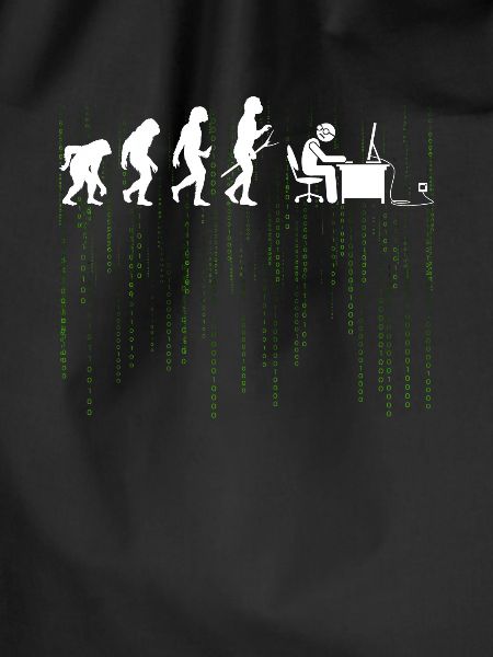 Evolution Computer Enticklung Bürarbeit Geschenk