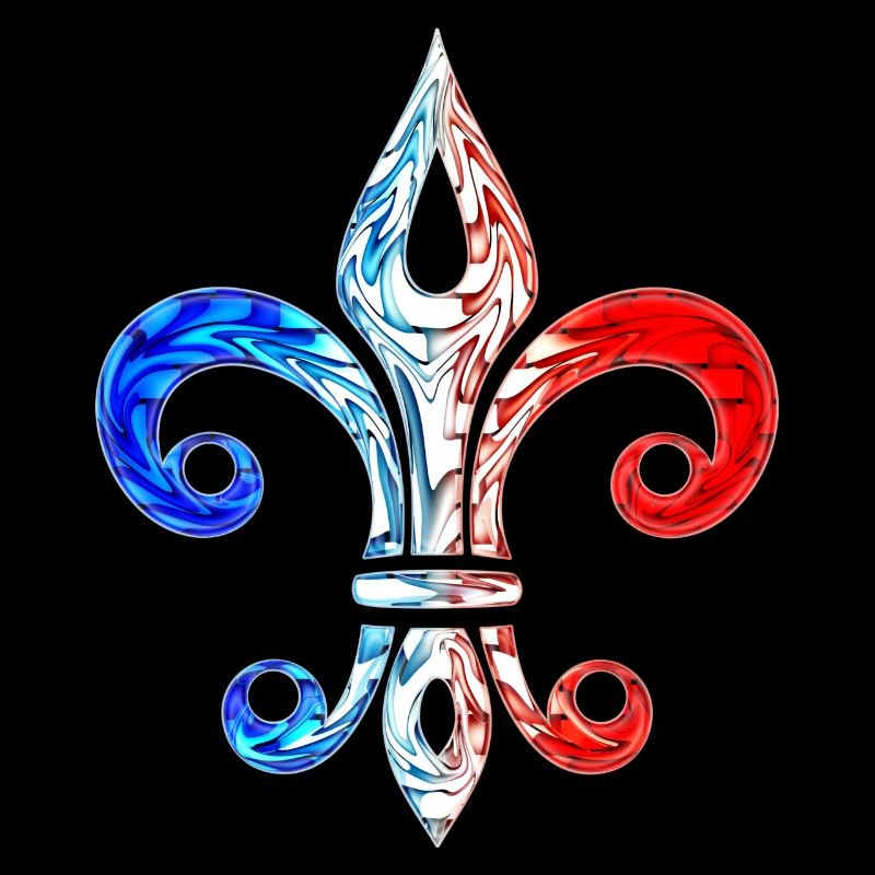 Fleur de lys, France, Lys, Drapeau, Drapeau