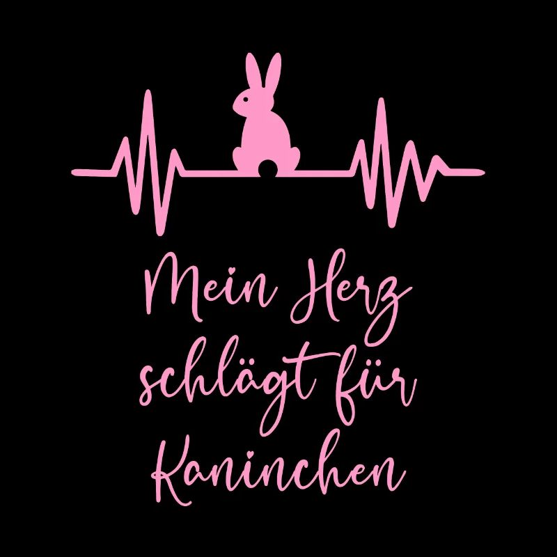 Kaninchen Herzschlag Geschenkidee