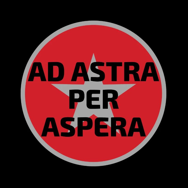 Ad Astra Per Aspera Motivation Sort Rêve étoile