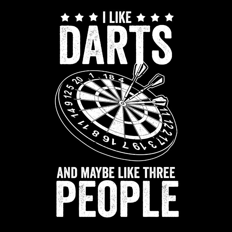 Ich mag Dart Dart Saying