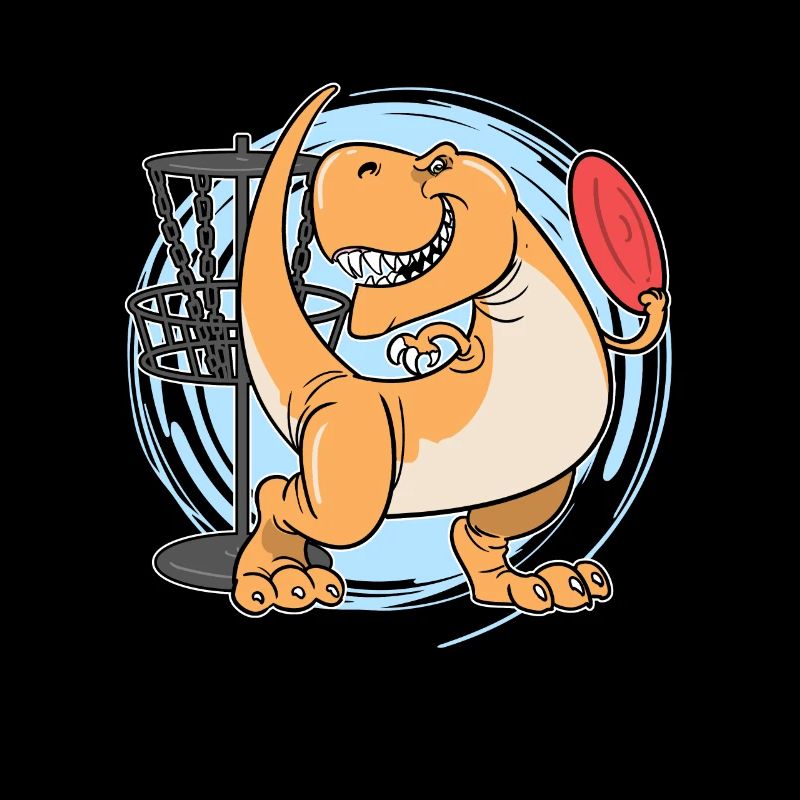 T-Rex Dino Disc Golf Frisbee Golf