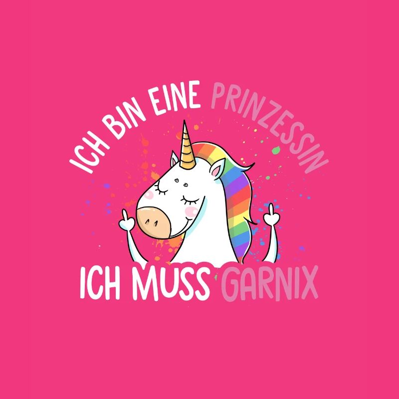 Ich bin eine Prinzessin Ich muss garnix
