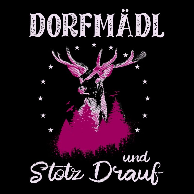 Dorfmädel Hirsch