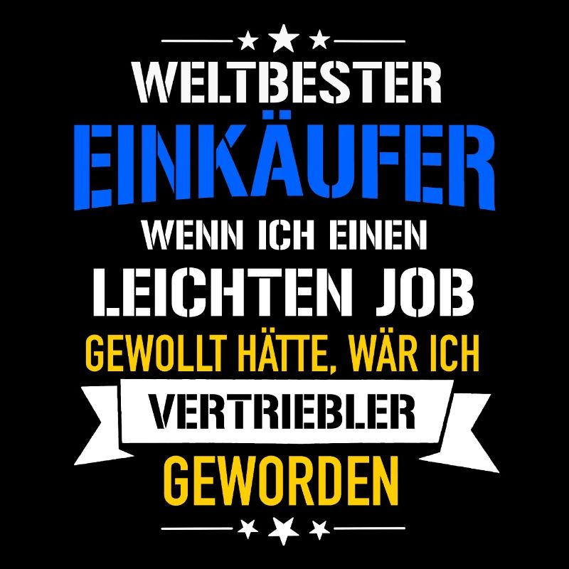 Lustiger Spruch Weltbester Einkäufer Vertriebler