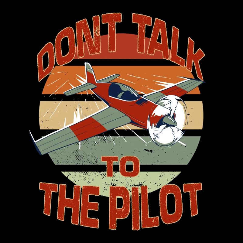 Airplane Model Maker Hobby Pilot Vintage Pilot