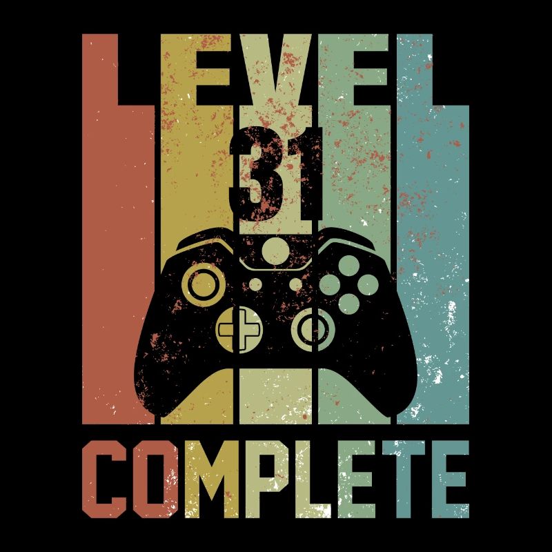 Level 31 complete Geburtstagsshirt Geschenk