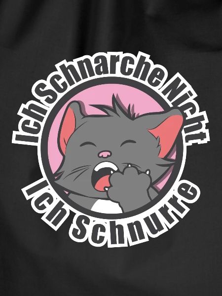 Katze Schnarchen
