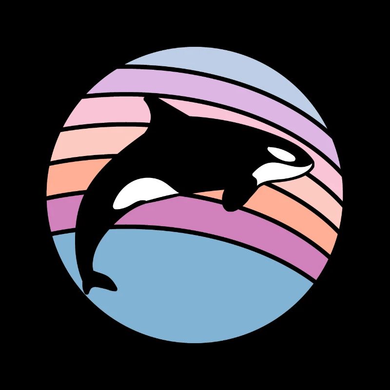 Orca Wale Ozean Geschenk Motiv