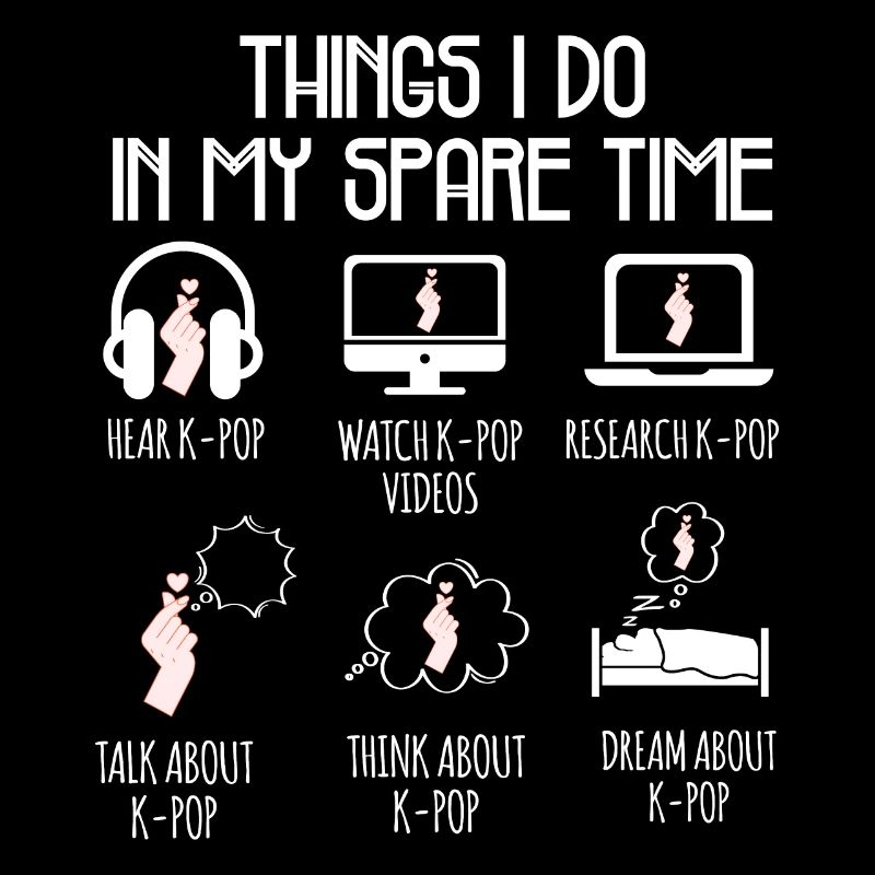 Kpop Time Libe Humor Geschenk