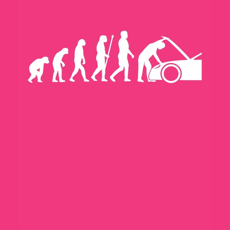 Mechanic Evolution Car Car Mechanic Work