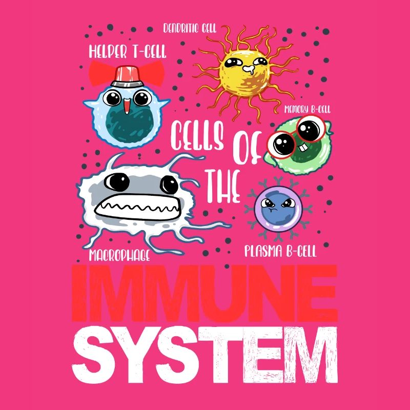 Cellules du système immunitaire Biologie Science Nerd