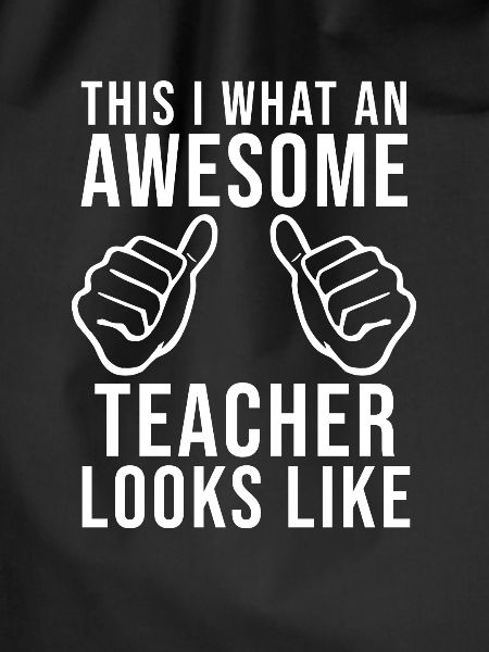 Teacher saying funny