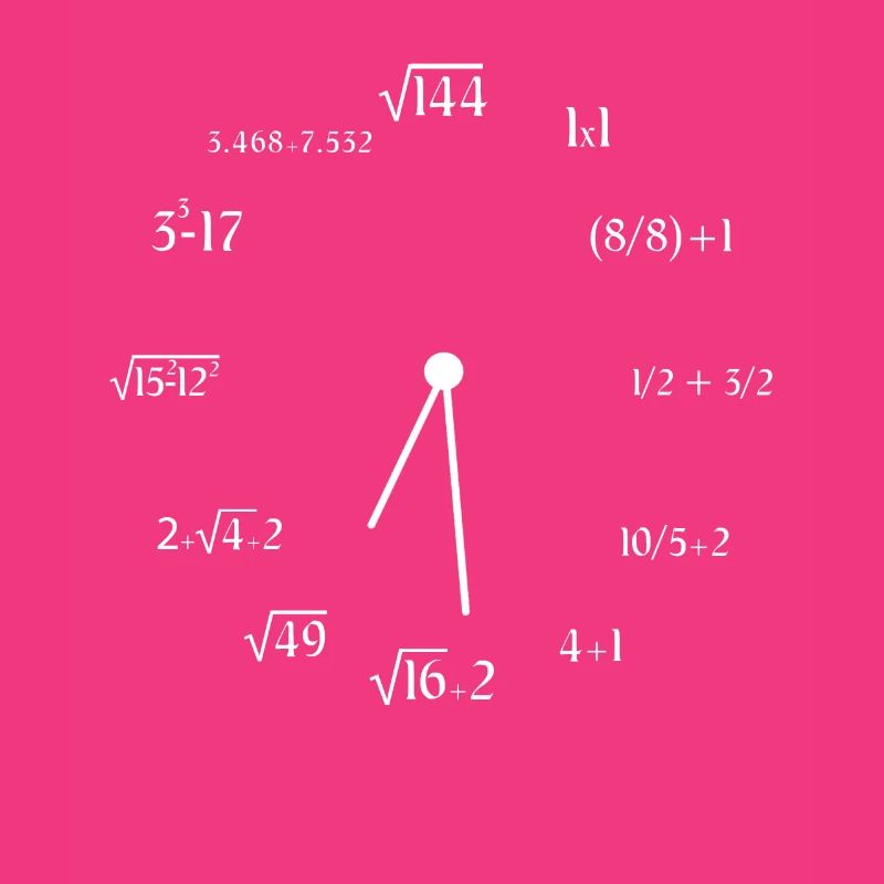 Math Clock Meme Funny Mathematics Clock Math Meme