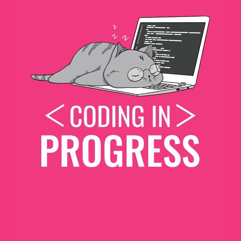 Programmation Informatique Nerd Cat