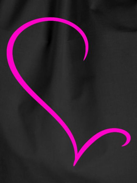 Half Pink Heart